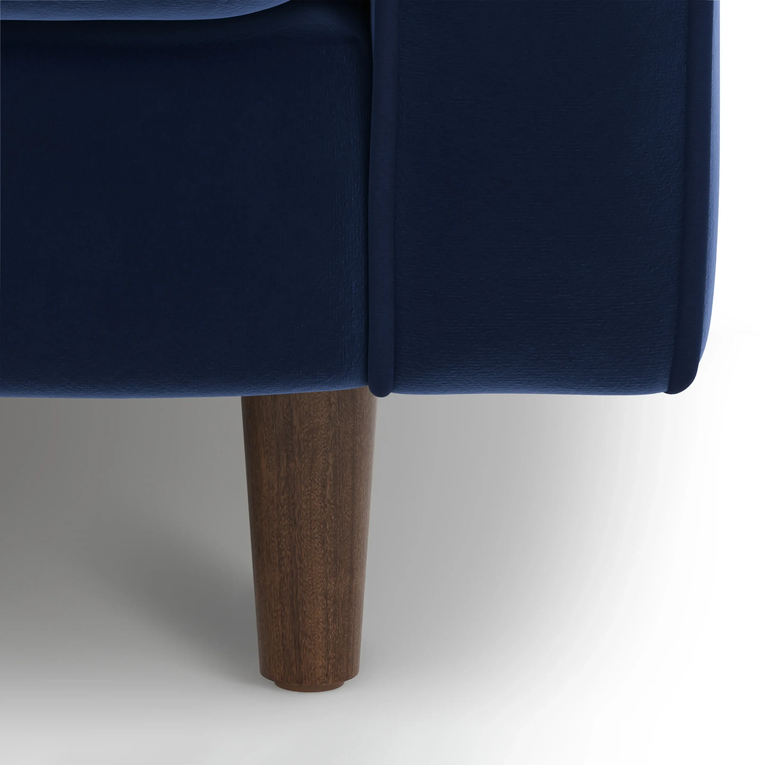 Sven 72_ Tufted Velvet Loveseat - Plush Cascadia Blue - Image 4