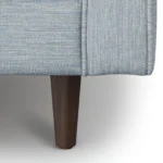 Sven 72_ Tufted Loveseat - Silver Light Blue