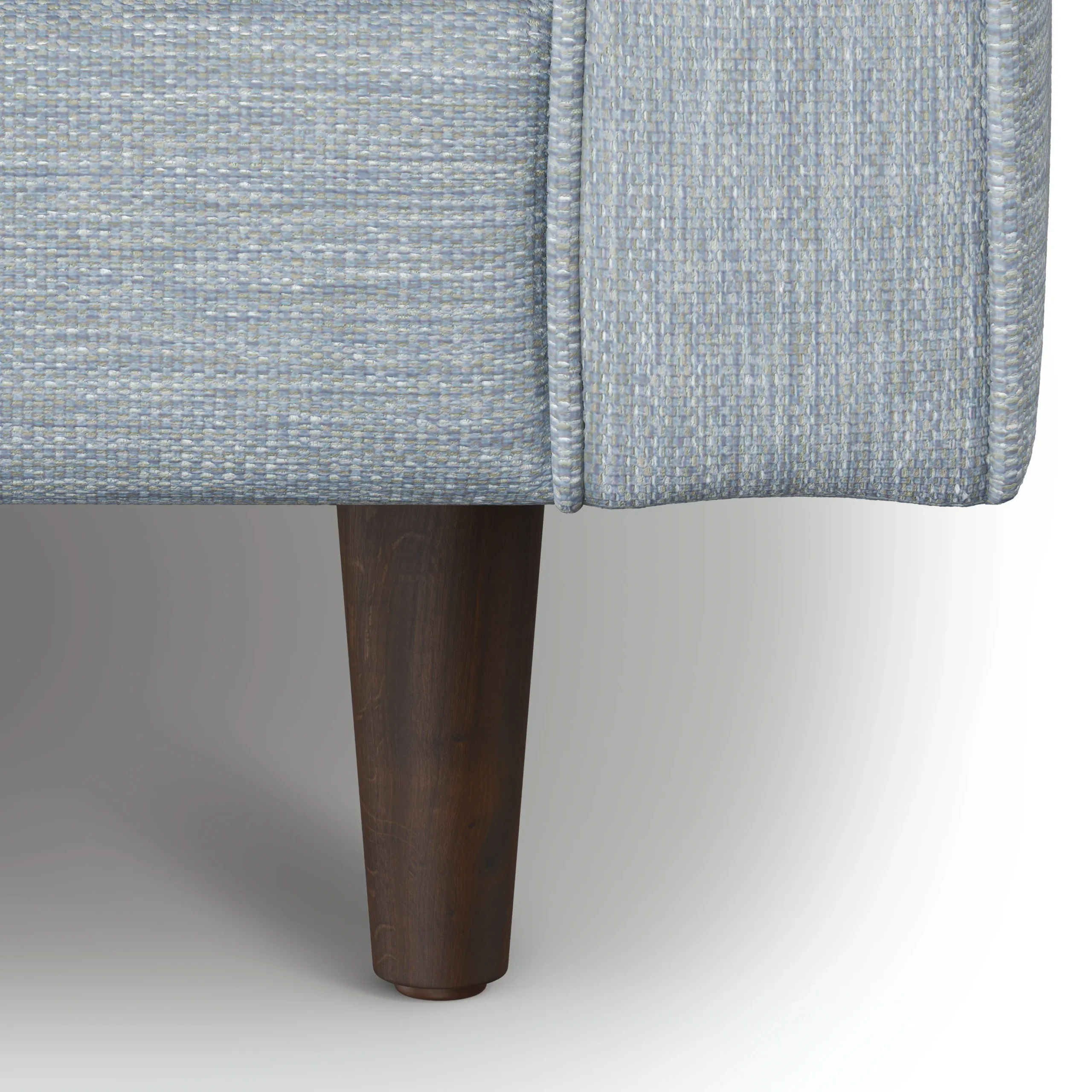 Sven 72_ Tufted Loveseat - Silver Light Blue - Image 2