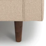 Sven 72_ Tufted Loveseat - Ratine Buff