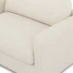 Vati 53_ Sleeper Chair - Ivory Wool Bouclé