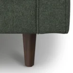 Sven 72_ Tufted Loveseat - Green Wool Bouclé