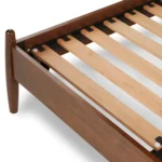 Lenia Queen Bed - Walnut