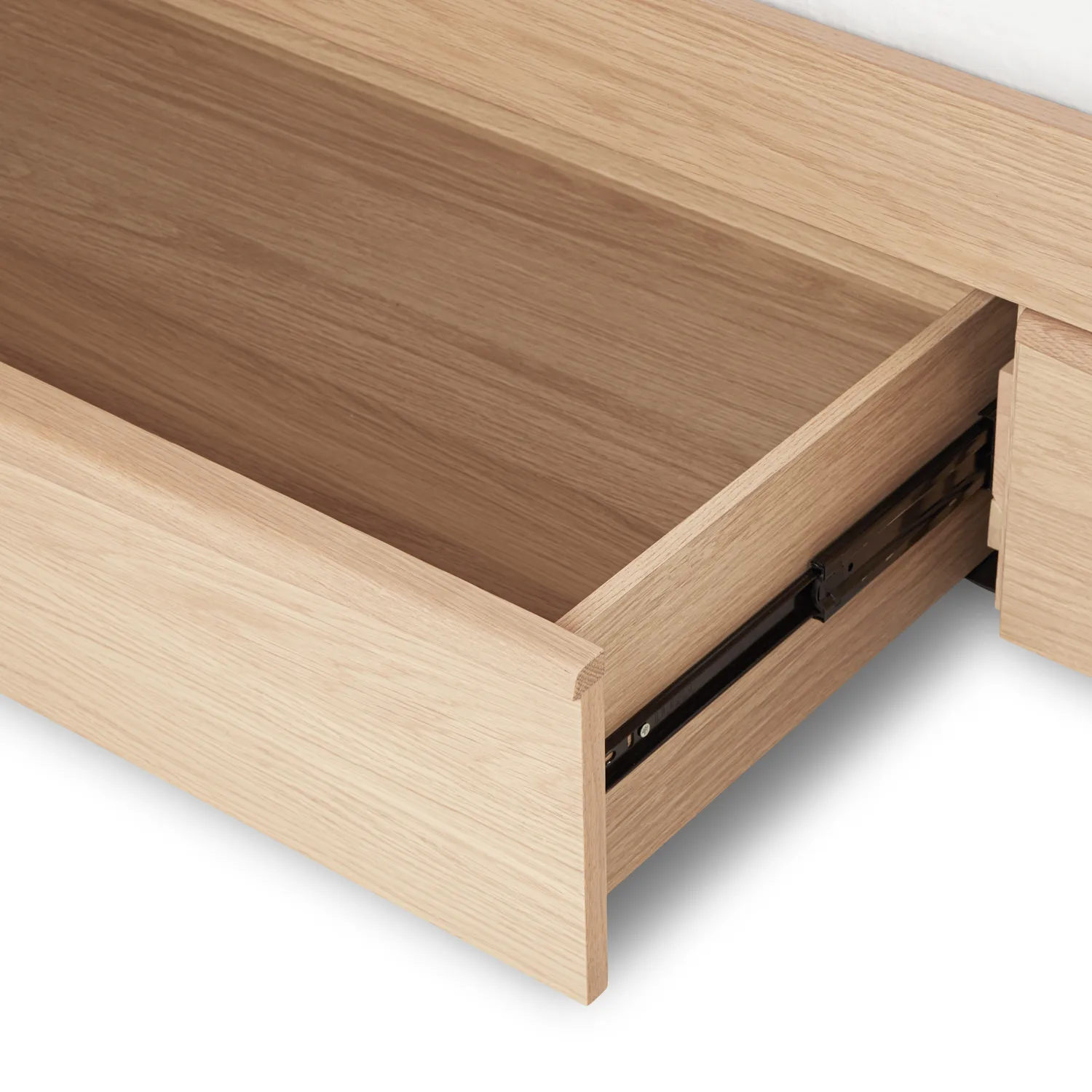 Lenia Queen Panel Storage Bed - White Oak - Image 10