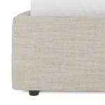 Sven King Tufted Storage Bed - Biscuit Cream