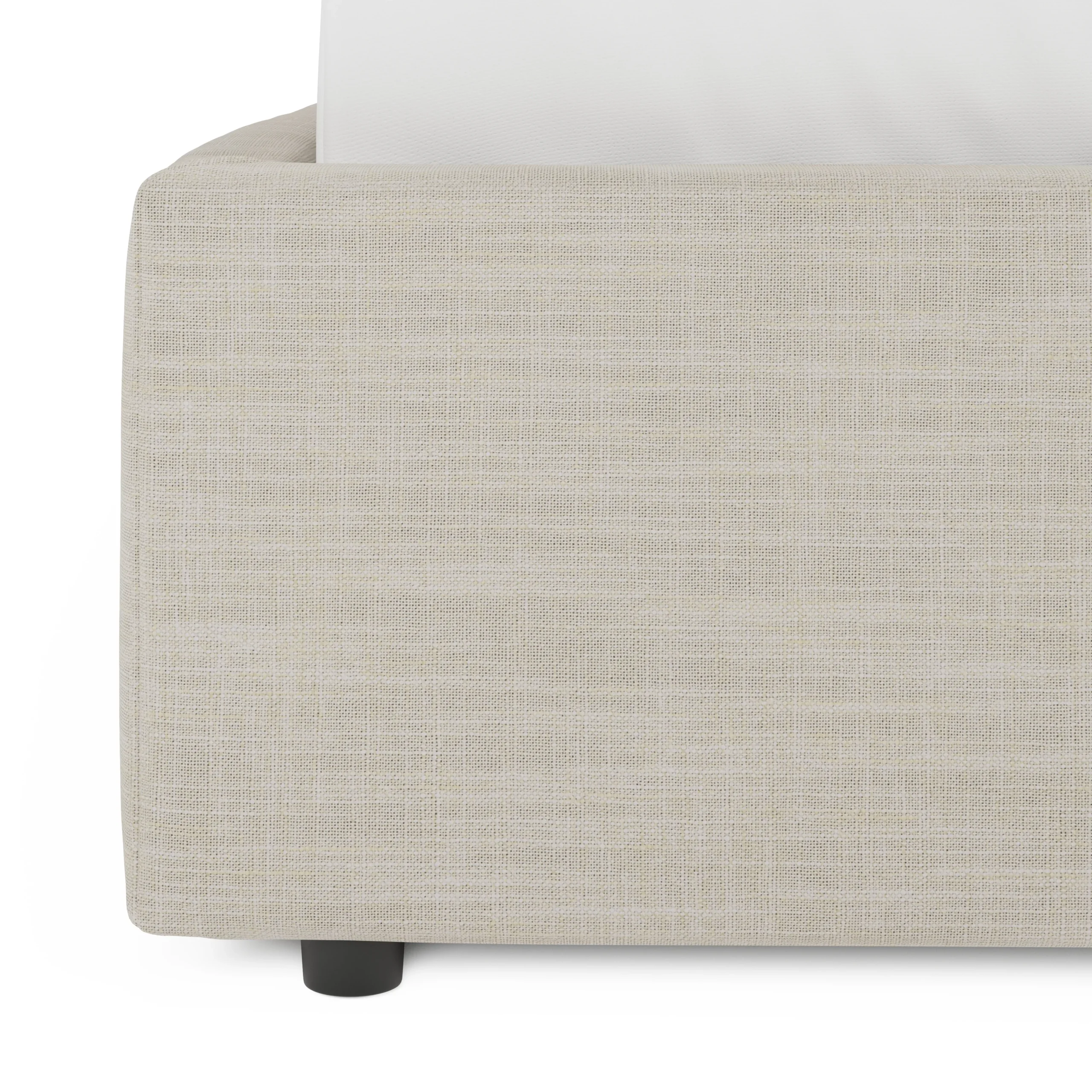 Sven King Tufted Storage Bed - Biscuit Cream - Image 14