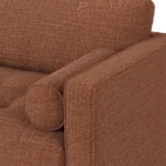 Sven 88_ Tufted Sofa Bed - Napa Rust