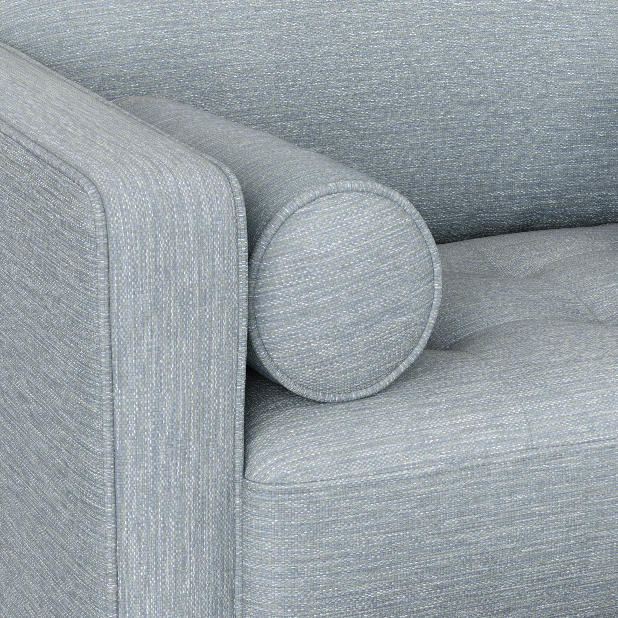 Sven 45.5_ Tufted Sleeper Chair - Silver Light Blue - Image 7