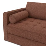 Sven 88_ Tufted Sofa Bed - Ratine Oxide