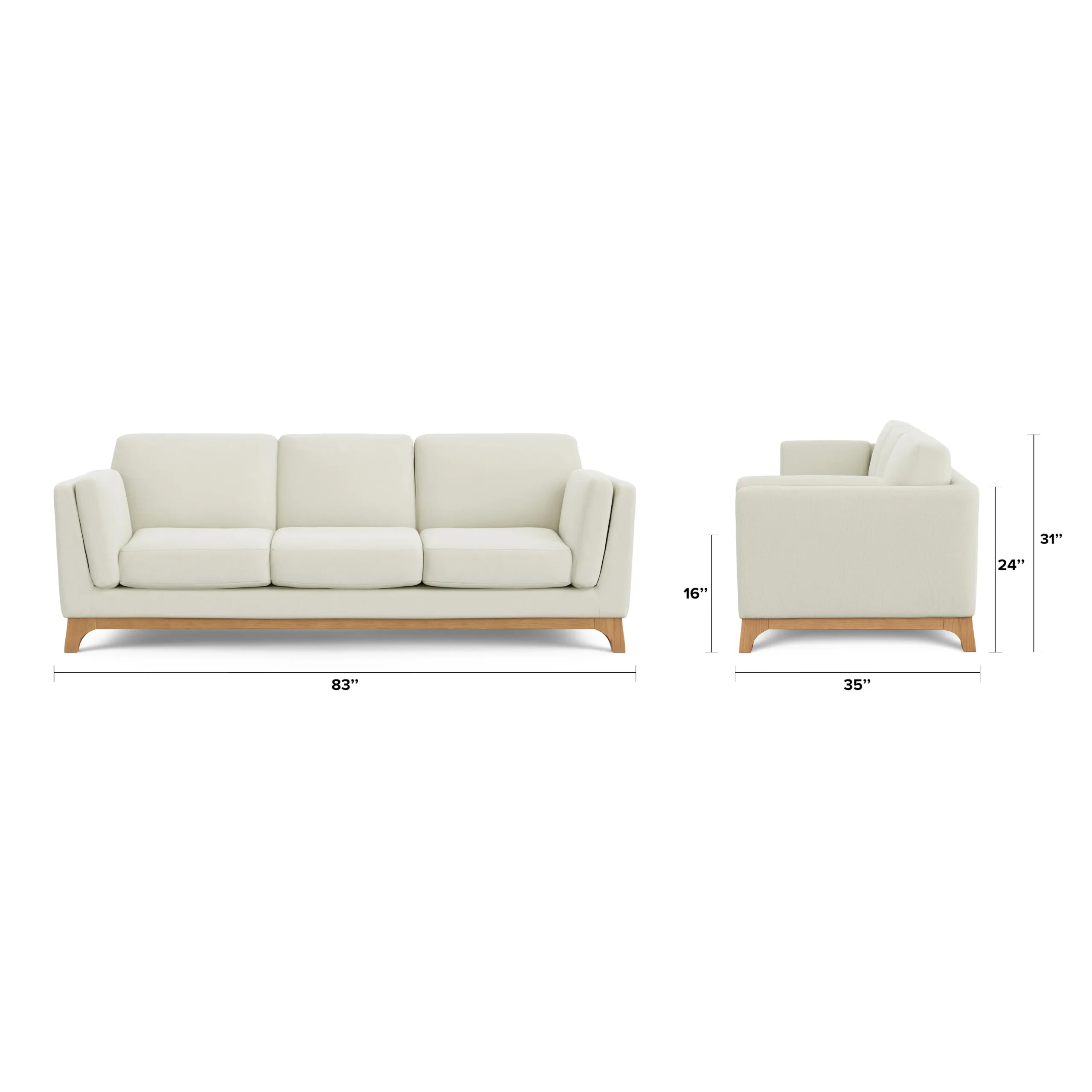 Ceni 83_ Sofa - Buckler Ivory - Image 10