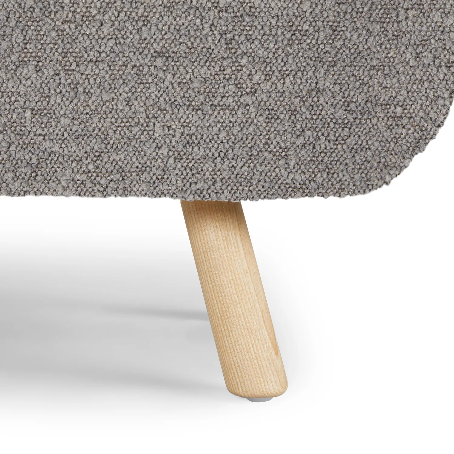 Gabriola 64_ Loveseat - Dover Gray Bouclé - Image 4