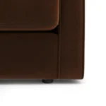 Sven 88_ Grounded Tufted Velvet Sofa - Plush Pacific Brown