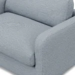 Vati 53_ Sleeper Chair -  Silver Light Blue