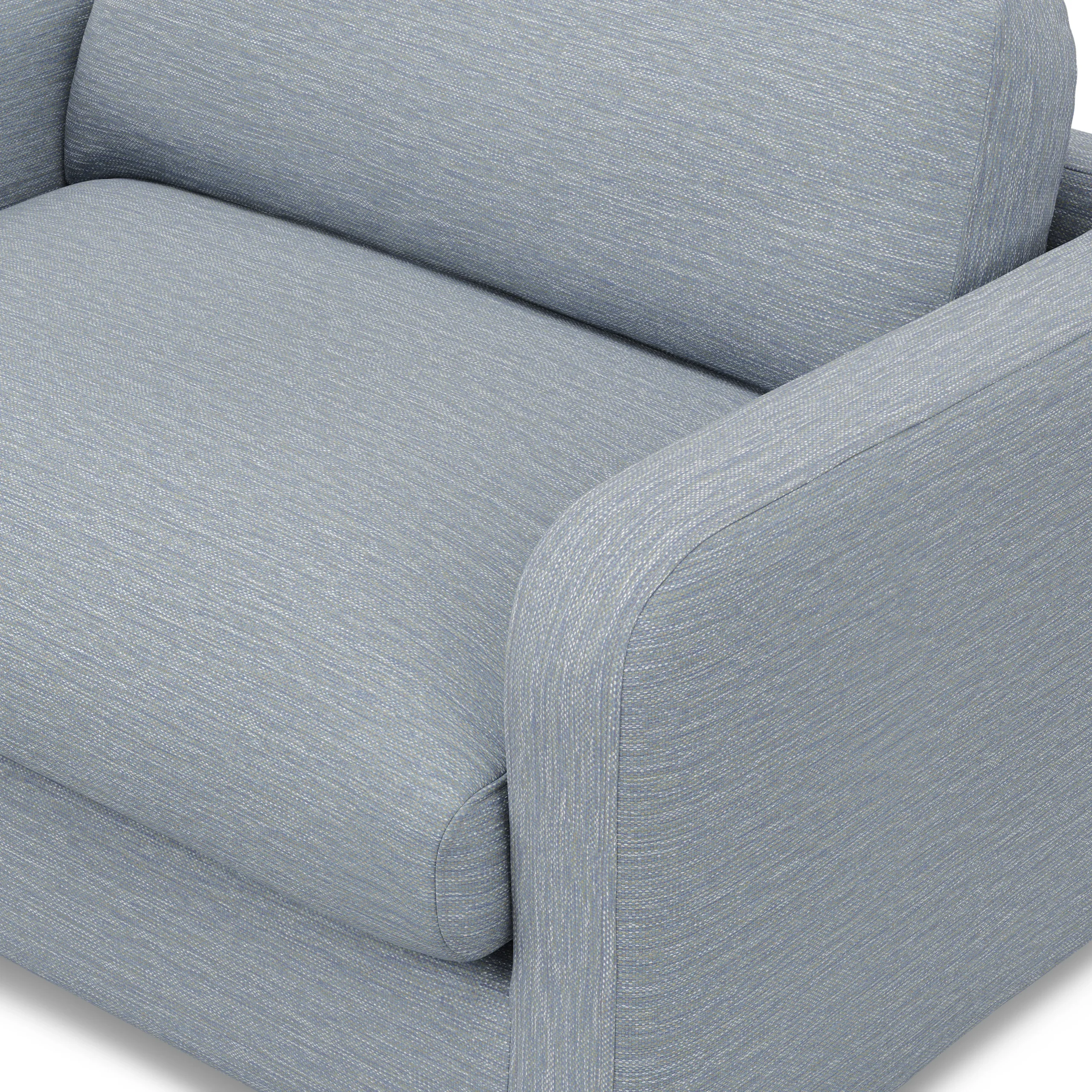Vati 53_ Sleeper Chair -  Silver Light Blue - Image 10