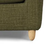 Vati 80_ Sofa Bed - Natural Oak and Napa Moss