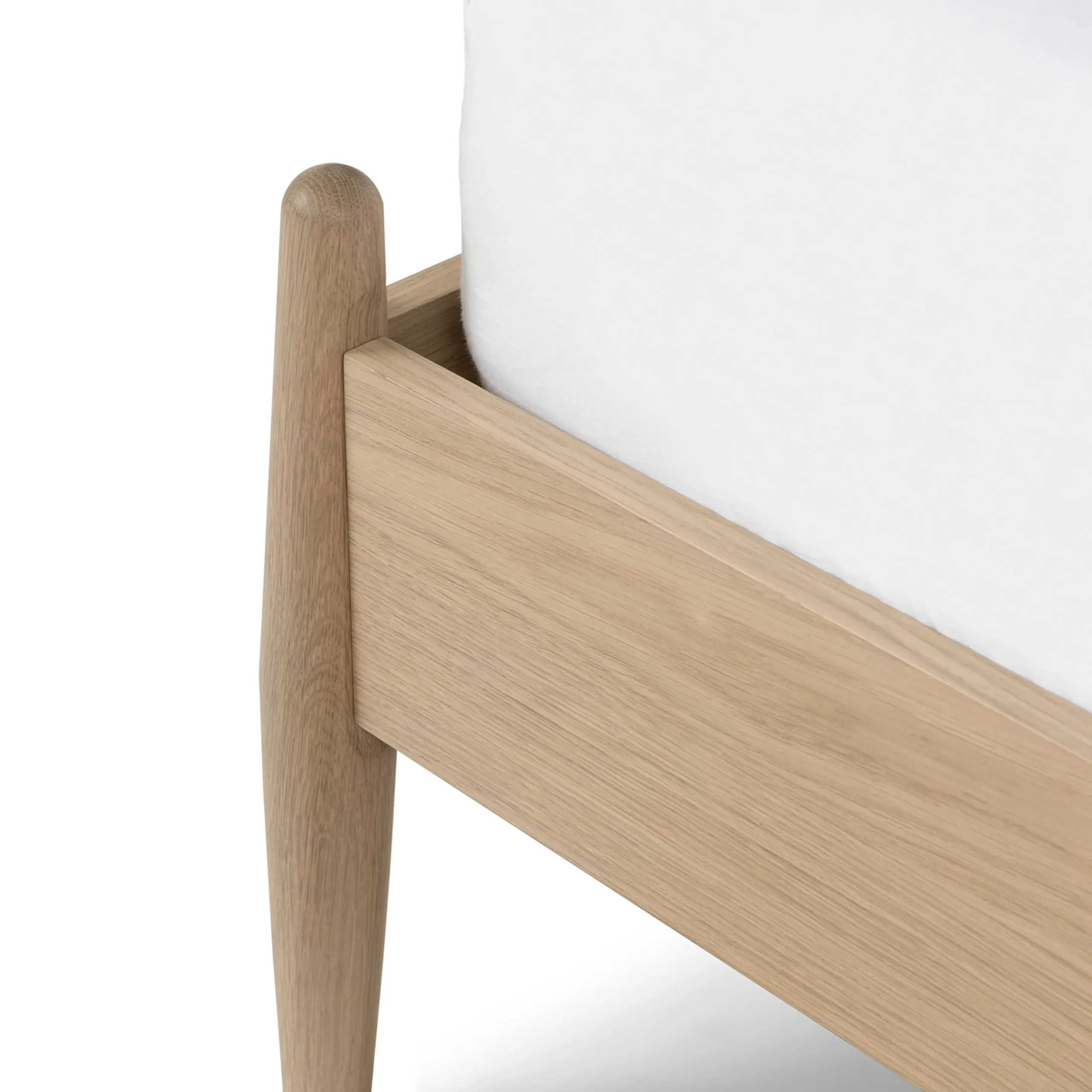 Lenia Queen Upholstered Bed - White Oak and Rain Cloud Gray - Image 15