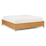 Pactera King Storage Bed - Oak