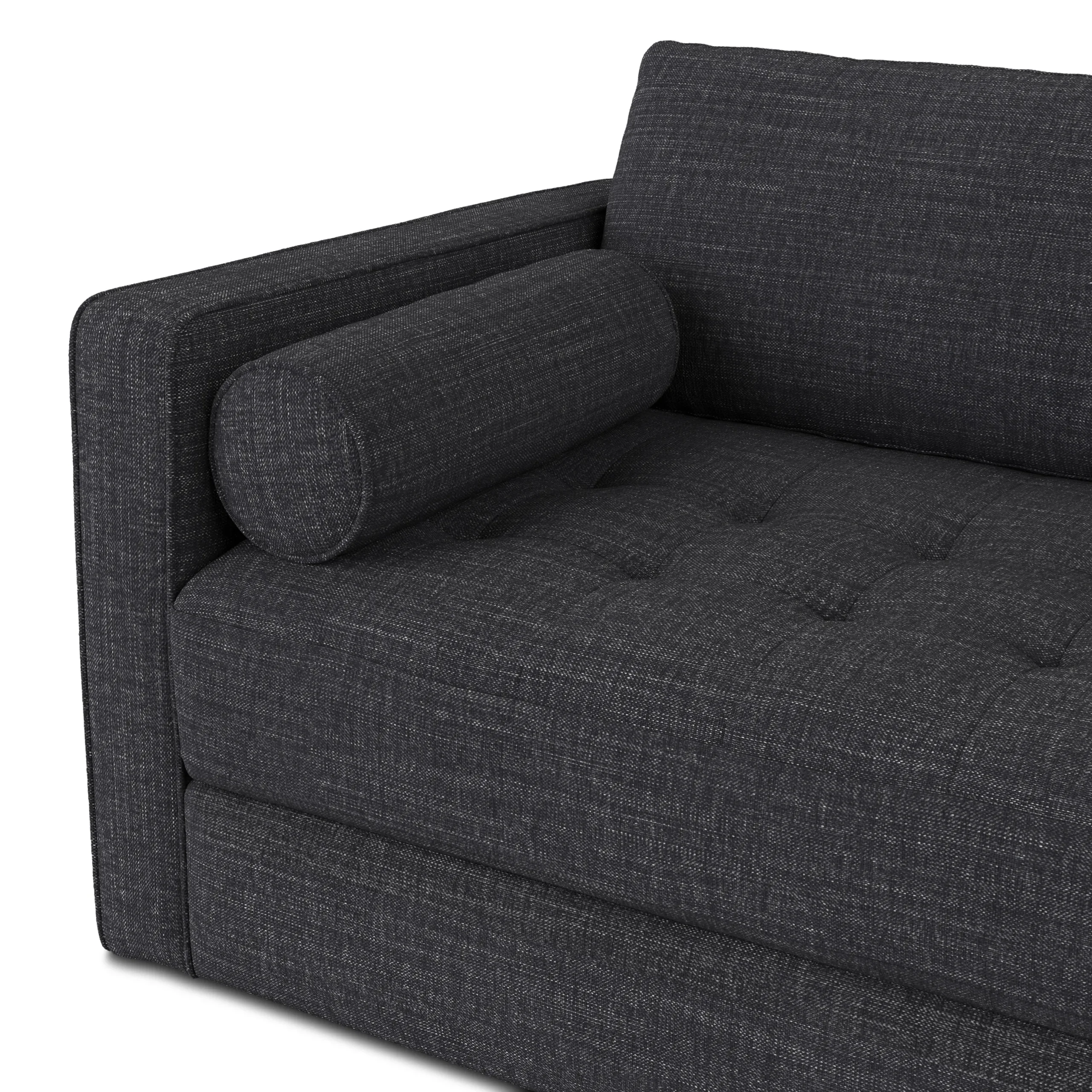 Sven 88_ Tufted Sofa Bed - Napa Charcoal - Image 12