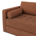 Sven 88_ Tufted Sofa Bed - Napa Rust