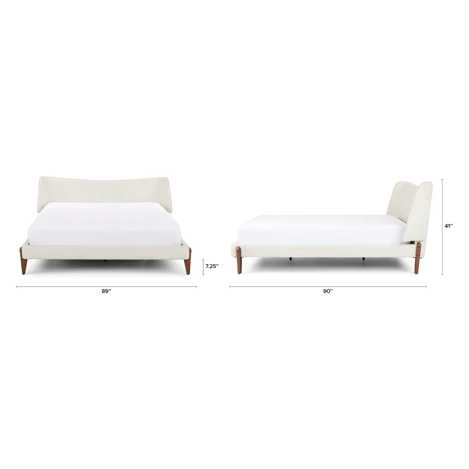 Uden King Upholstered Bed - Ashford Ivory - Image 4