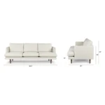 Burrard 83.5_ Sofa - Seasalt Ivory