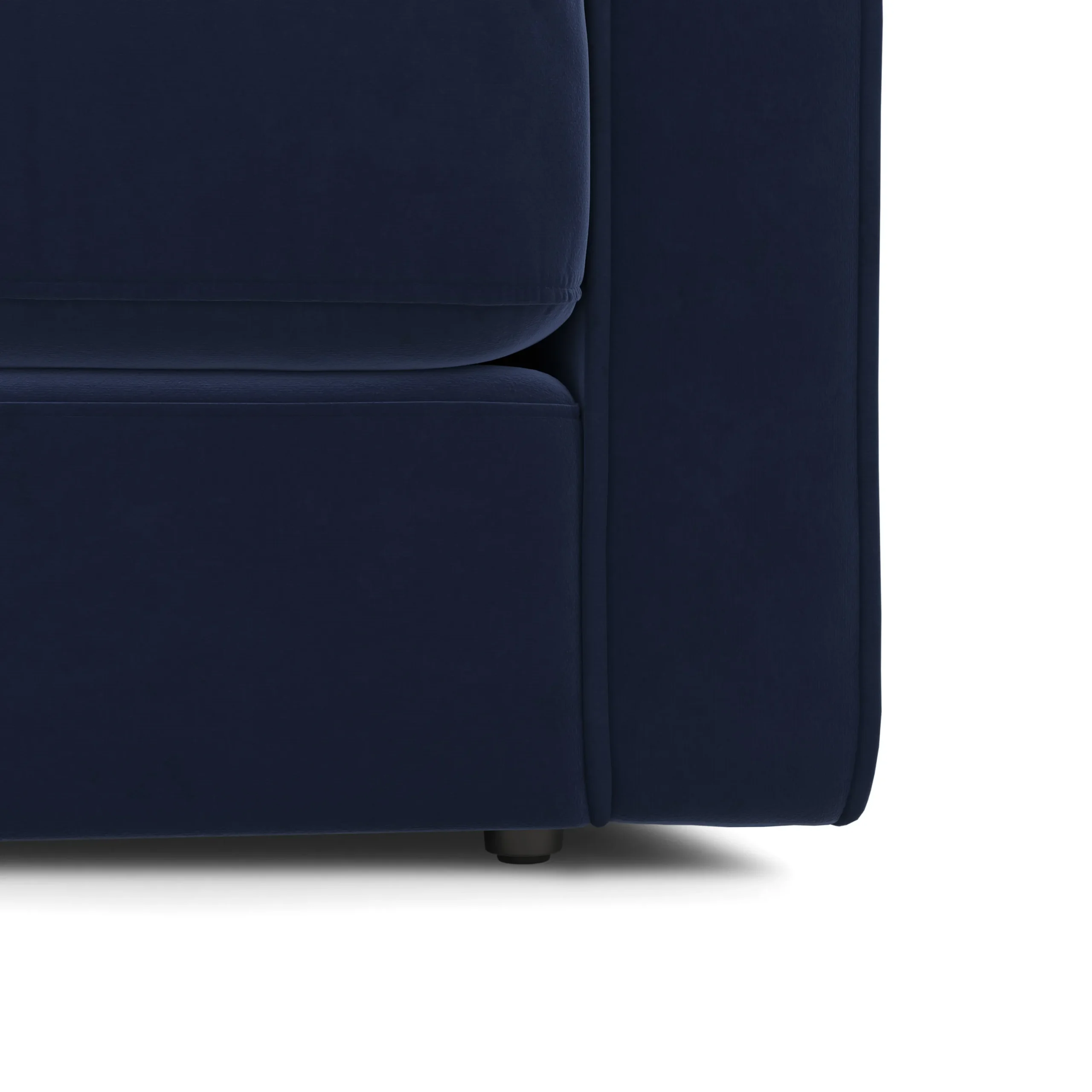 Sven 88_ Tufted Velvet Sofa Bed - Plush Cascadia Blue - Image 9