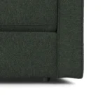 Sven 88_ Tufted Sofa Bed - Green Wool Bouclé