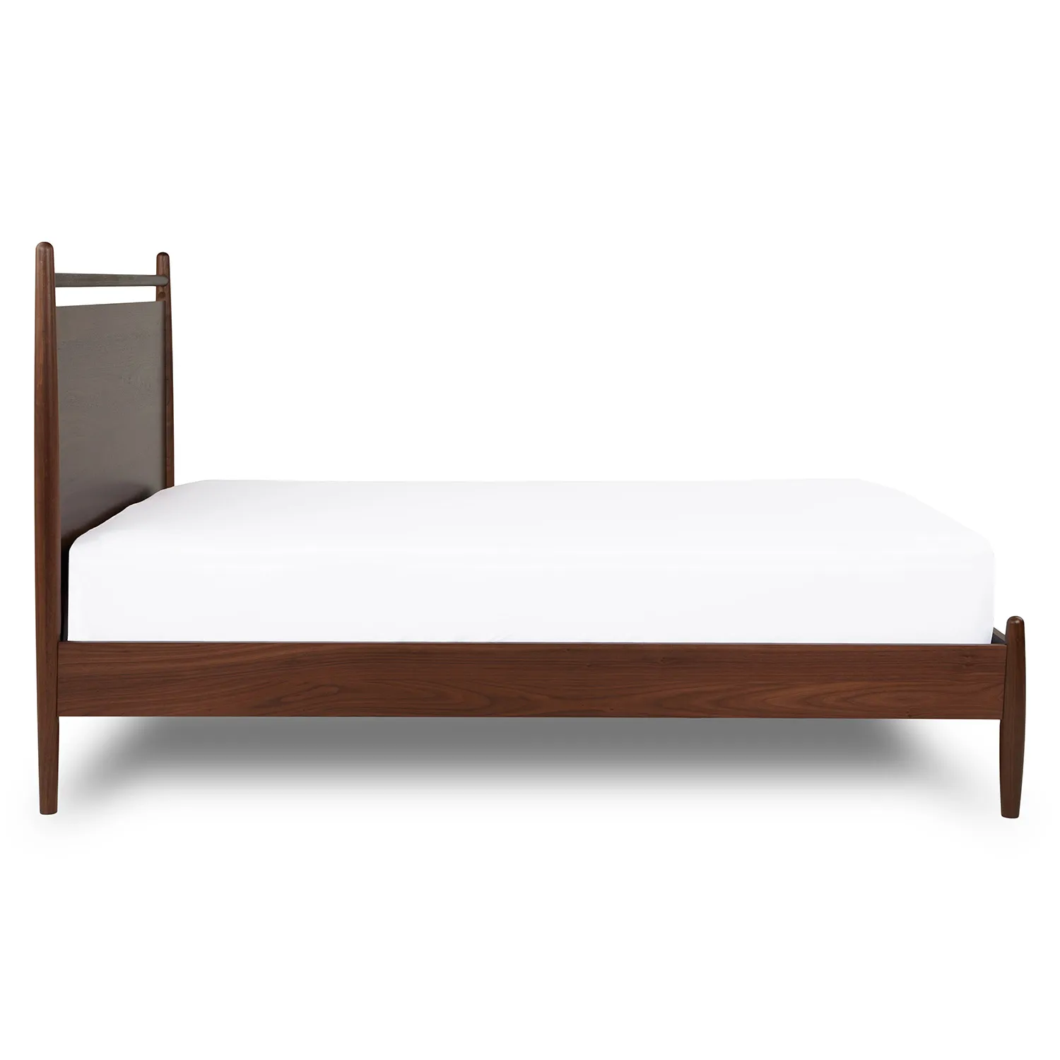 Lenia Twin Panel Bed - Walnut - Image 14