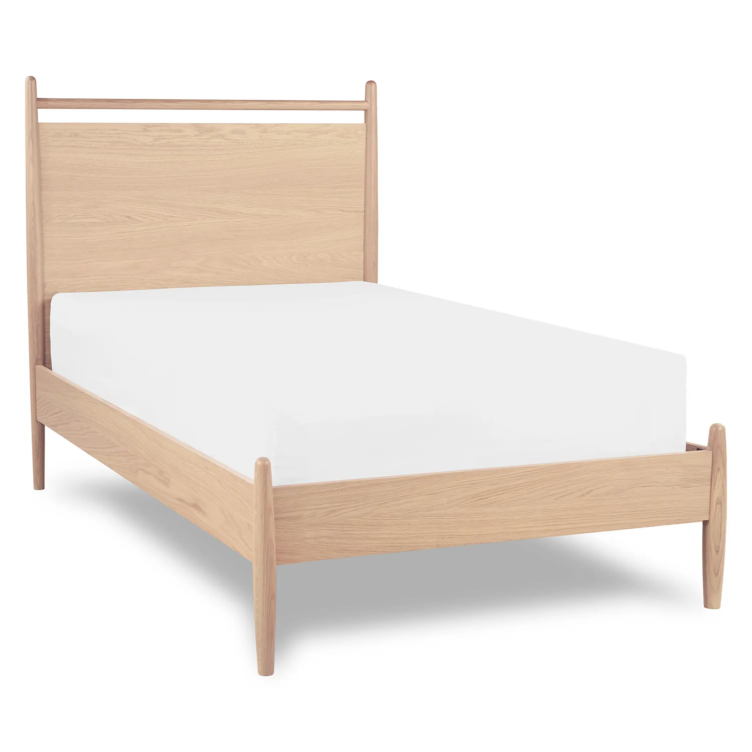 Lenia Twin Panel Bed - White Oak - Image 10