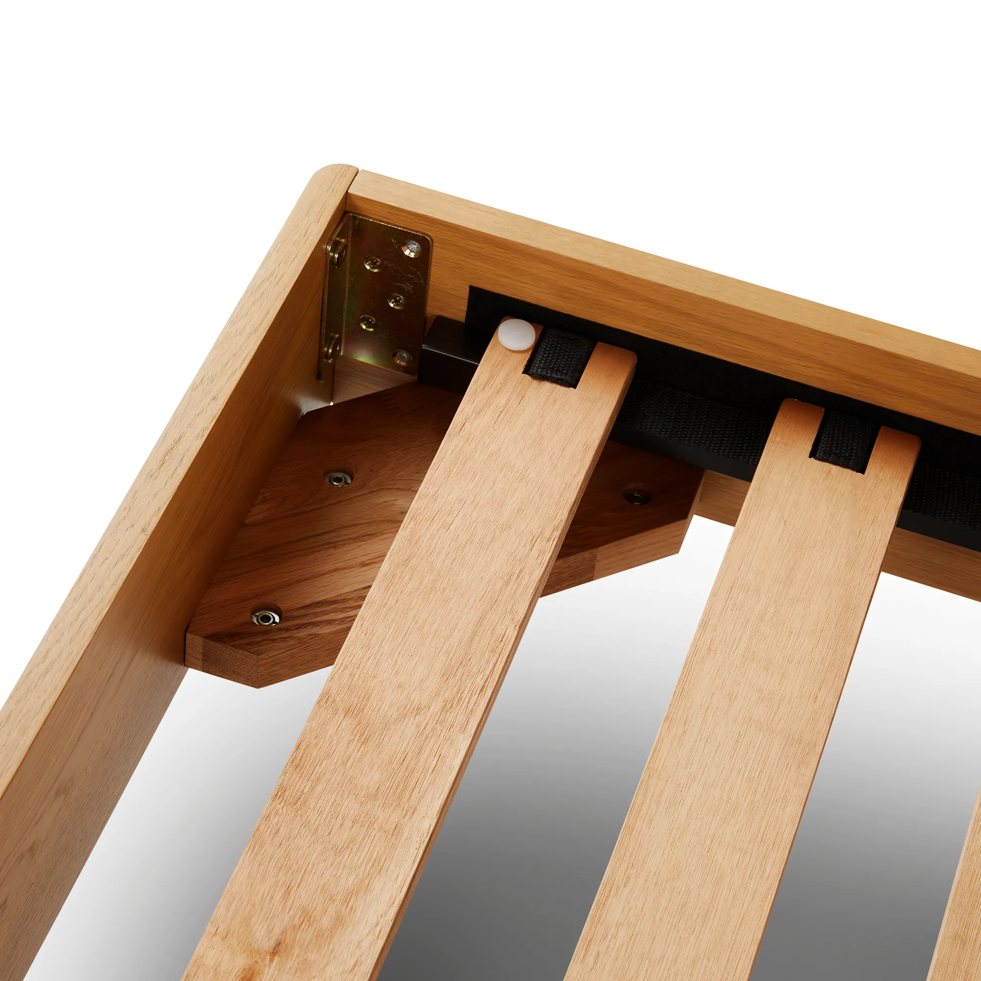Nera King Low Profile Bed - Oak - Image 11