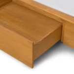 Pactera King Storage Bed - Oak