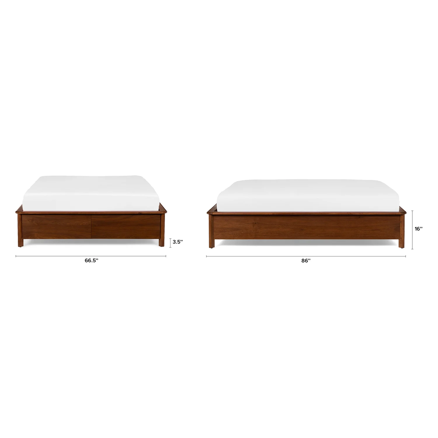 Pactera Queen Storage Bed - Walnut - Image 4