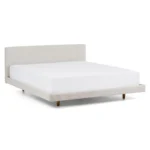 Tessu California King Low Profile Upholstered Bed - Clay Taupe