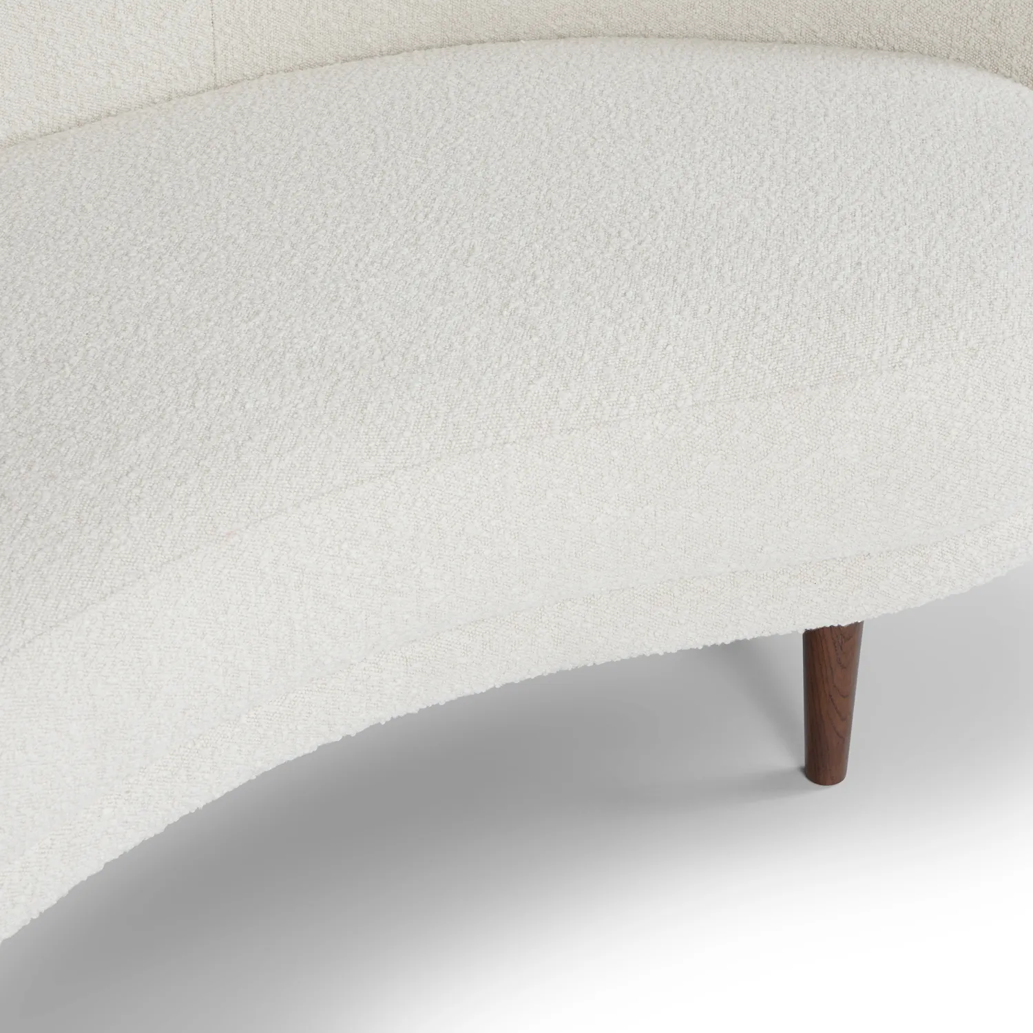 Kayra 87_ Sofa - Ivory Bouclé - Image 13