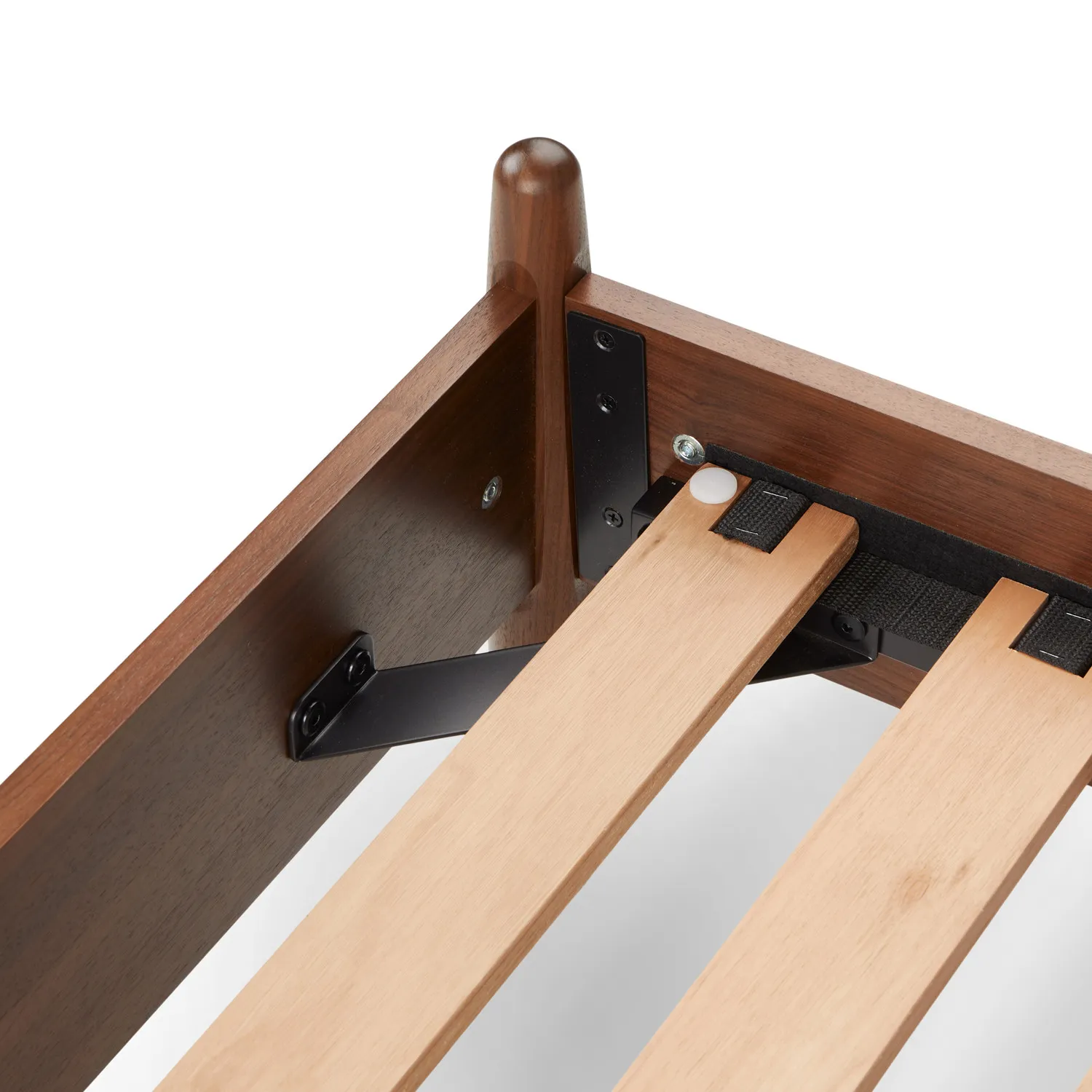 Lenia Queen Bed - Walnut - Image 15