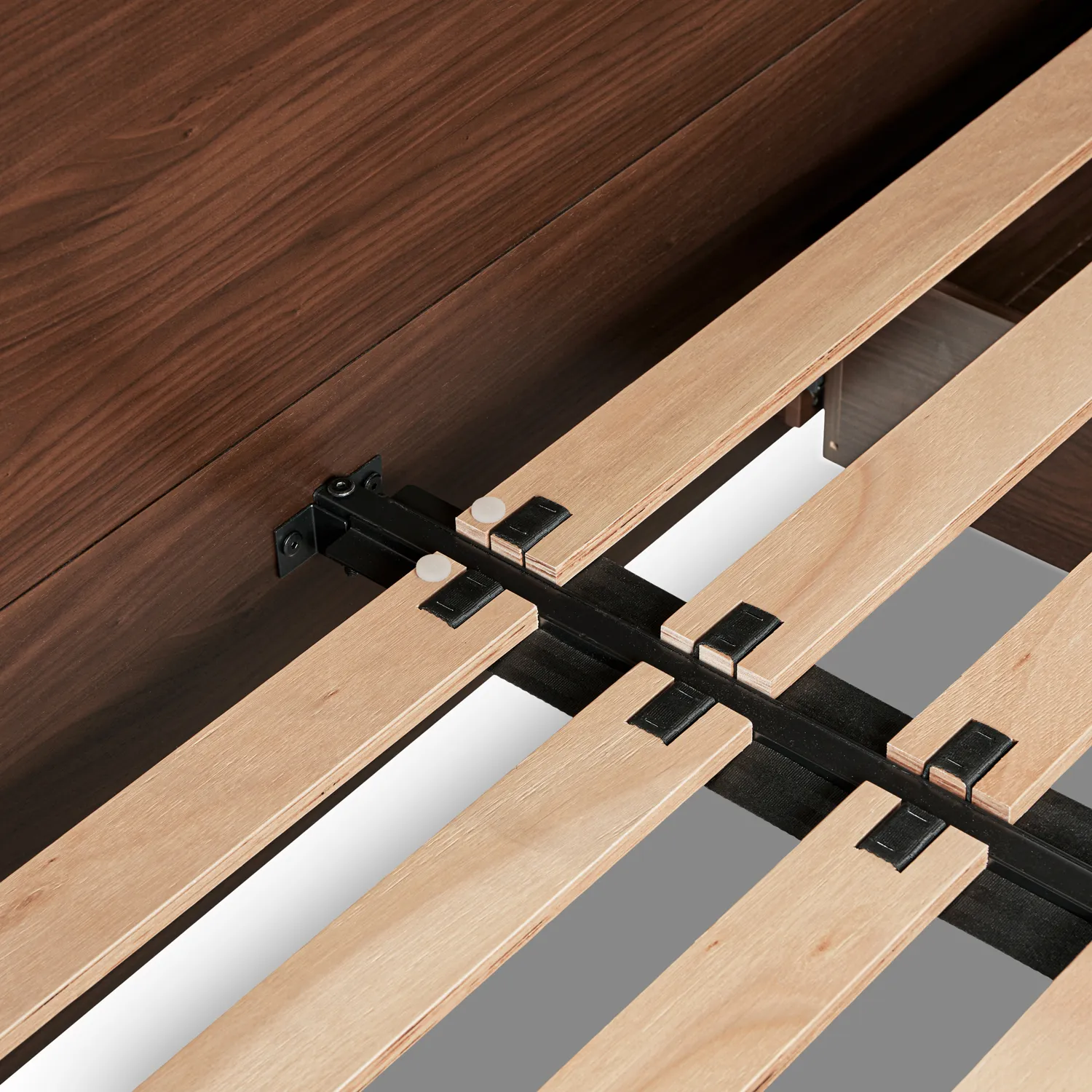 Lenia Queen Panel Storage Bed - Walnut - Image 17