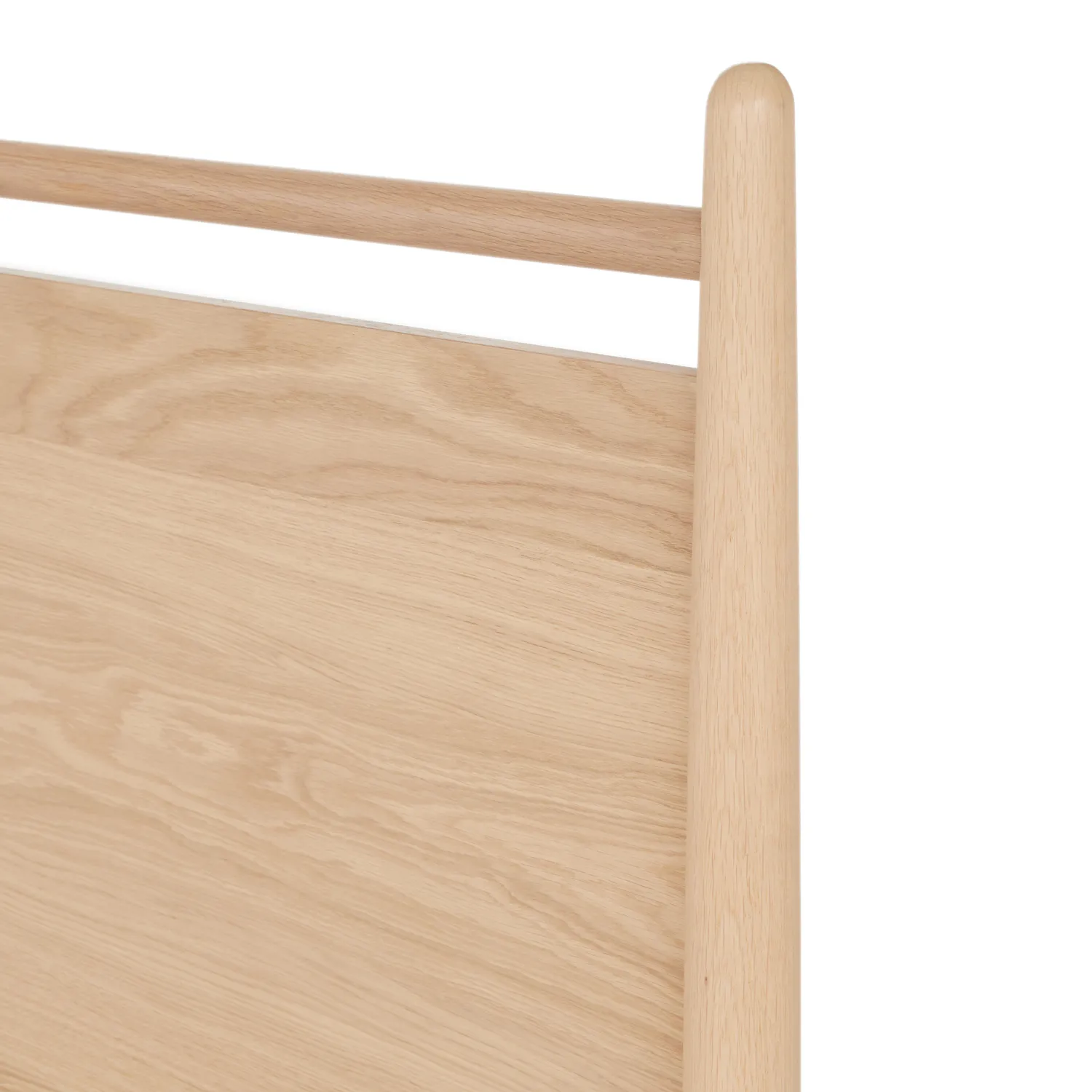 Lenia Twin Panel Bed - White Oak - Image 9