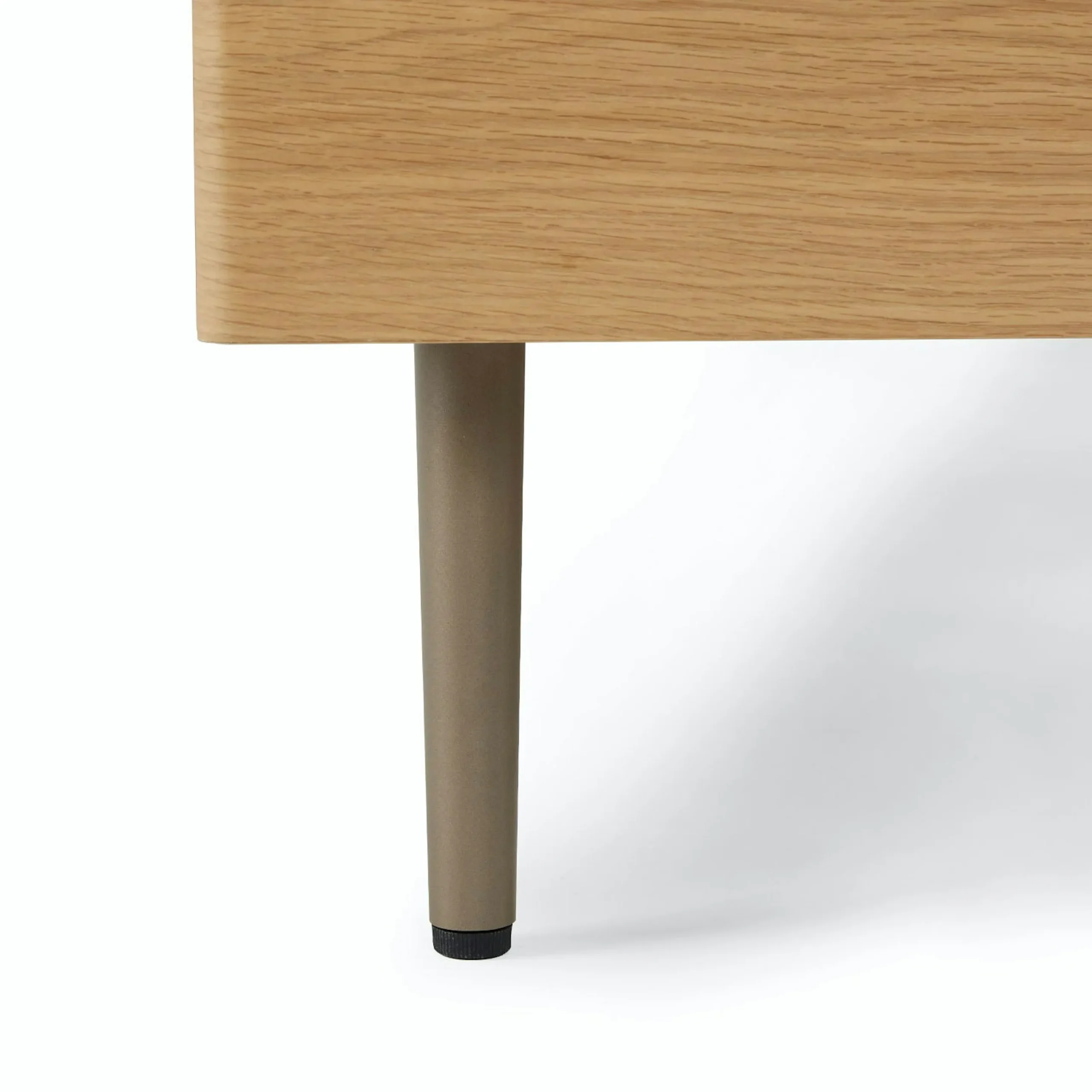 Nera King Low Profile Bed - Oak - Image 10