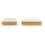 Pactera Queen Storage Bed - Oak