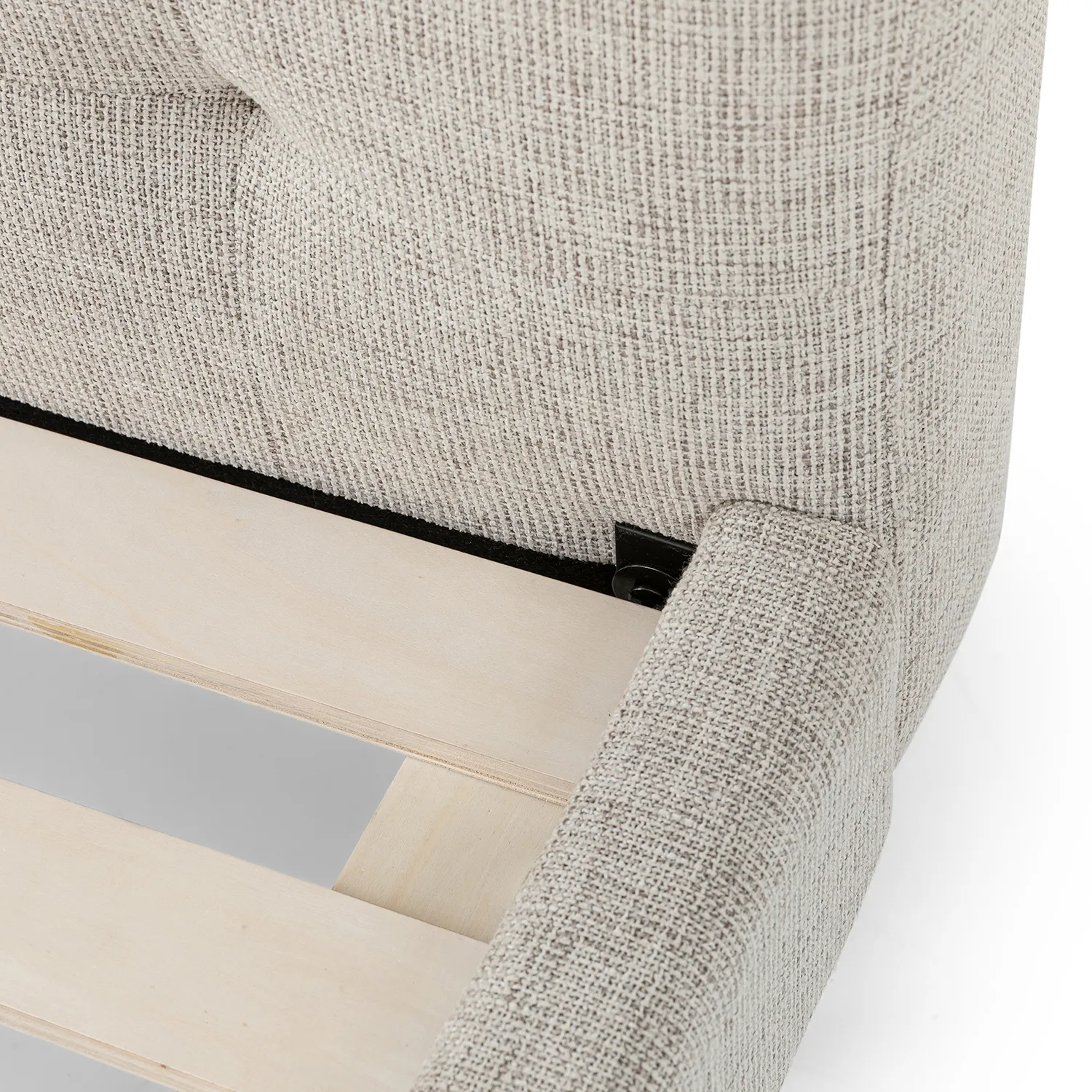 Sven Queen Tufted Bed - Birch Ivory - Image 11