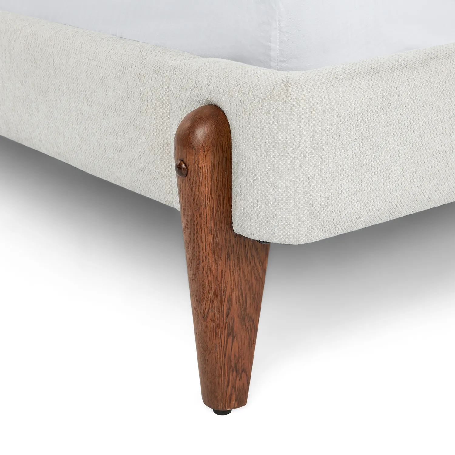 Uden King Upholstered Bed - Ashford Ivory - Image 2