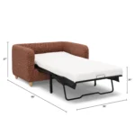 Vati 53_ Sleeper Chair - Napa Rust