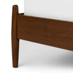 Lenia Queen Bed - Walnut