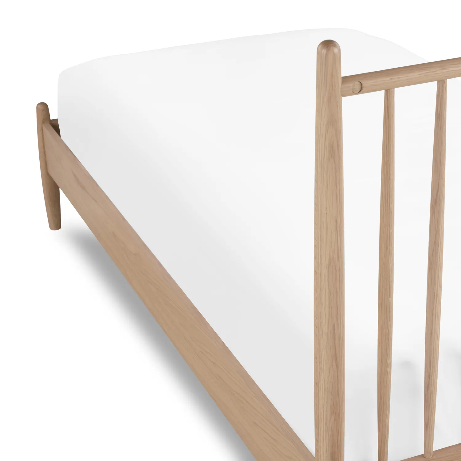 Lenia Twin Bed - White Oak - Image 10