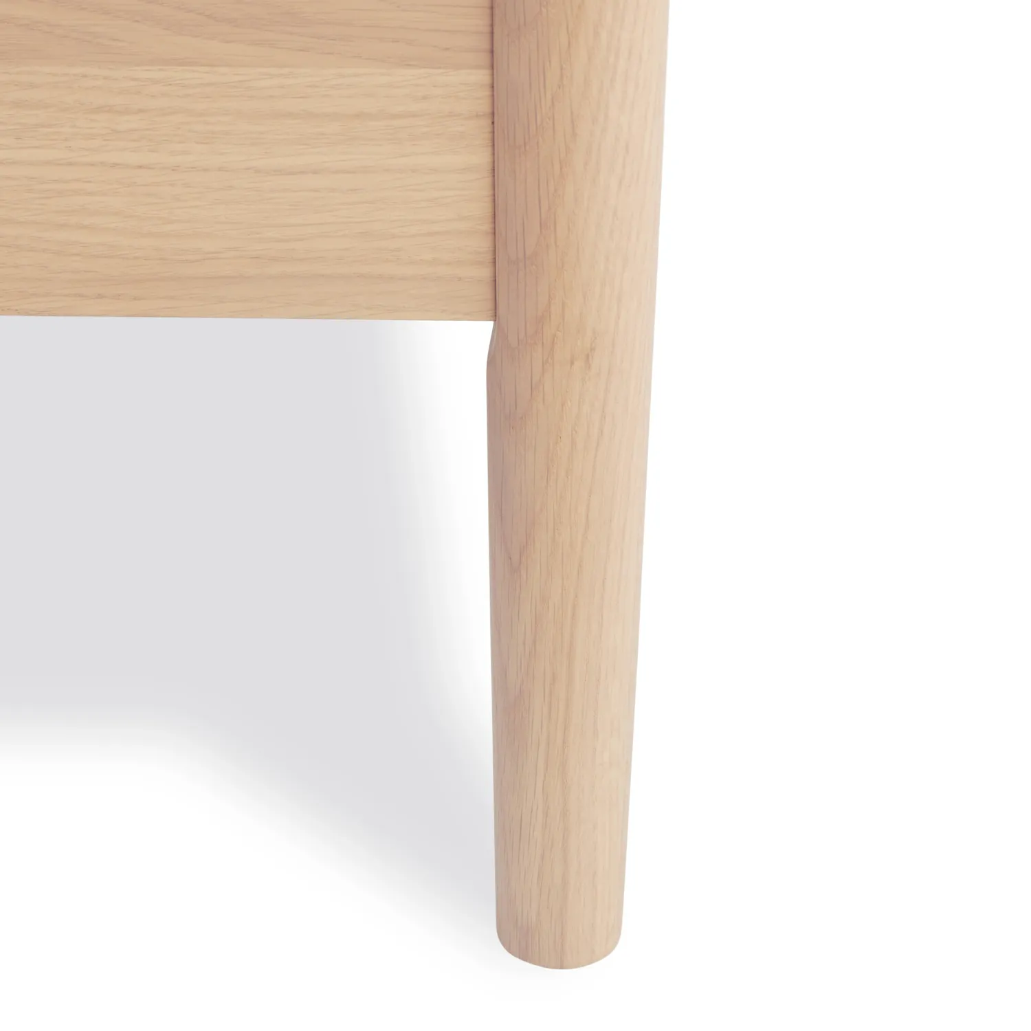 Lenia Twin Panel Bed - White Oak - Image 8