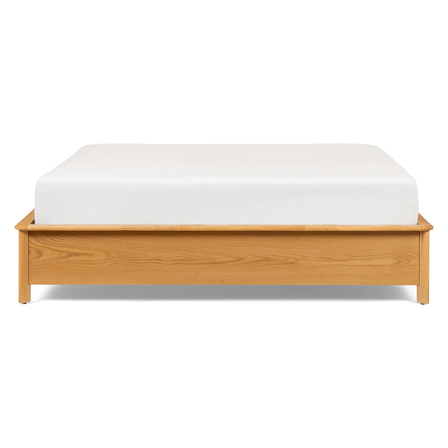 Pactera King Storage Bed - Oak - Image 2