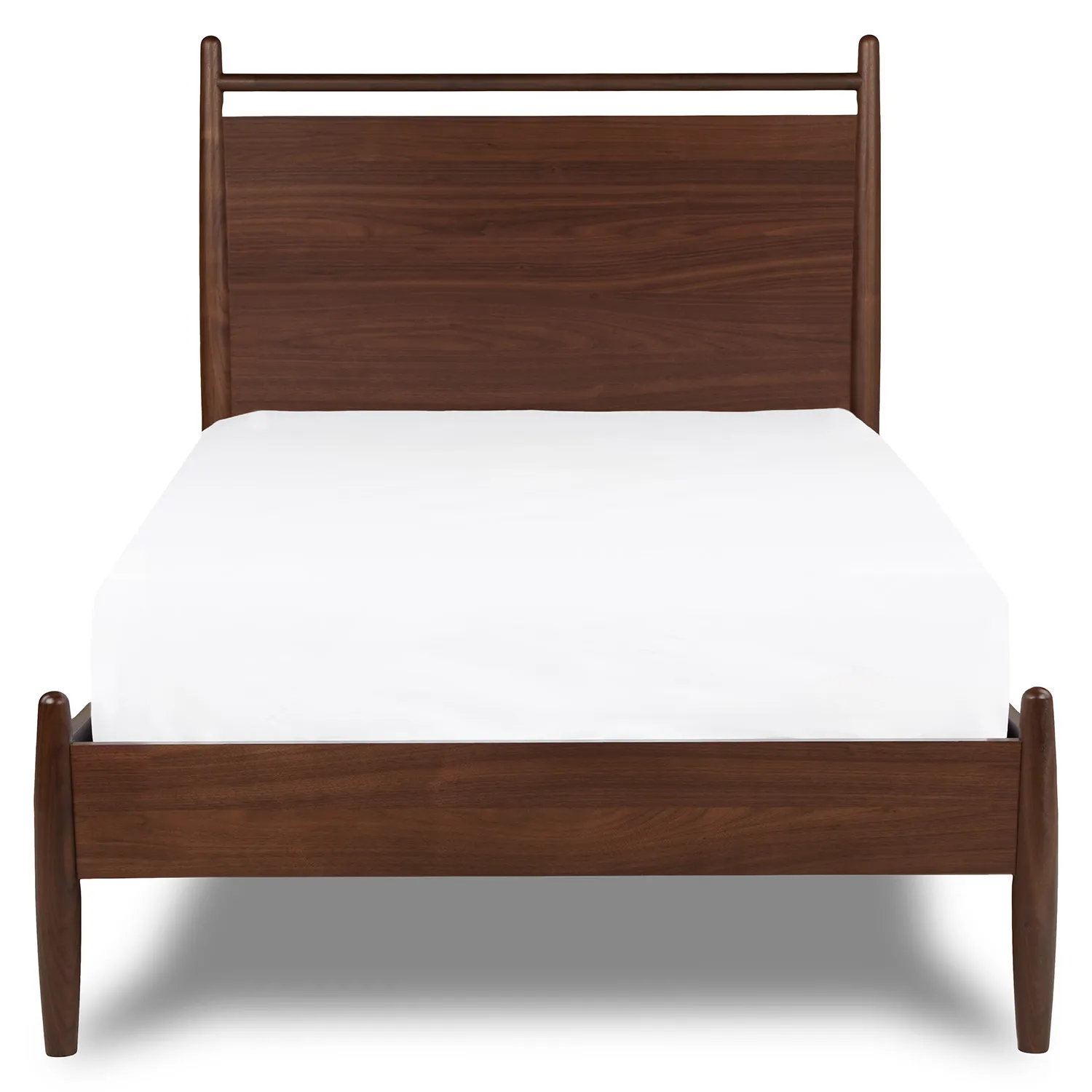 Lenia Twin Panel Bed - Walnut - Image 10
