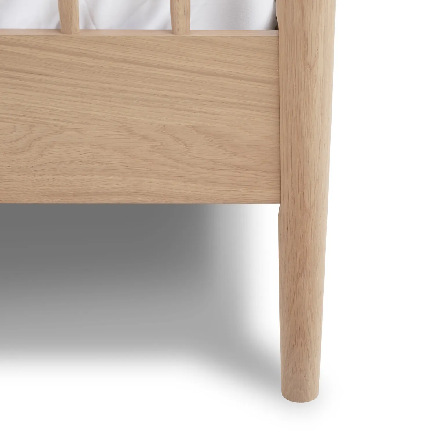 Lenia Twin Bed - White Oak - Image 7