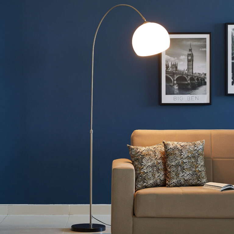 Omega Metal Arc Floor Lamp - 210 cm