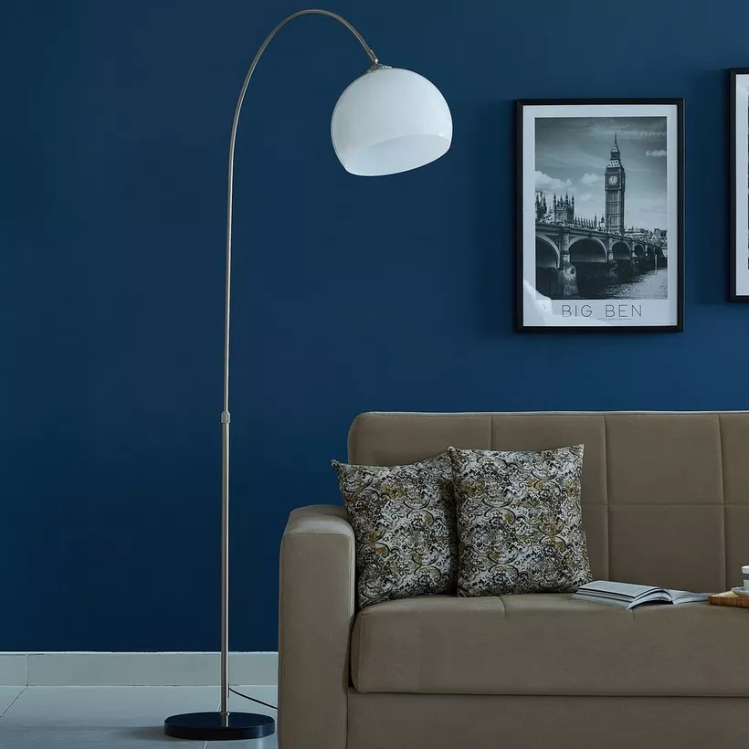 Omega Metal Arc Floor Lamp - 210 cm - Image 3